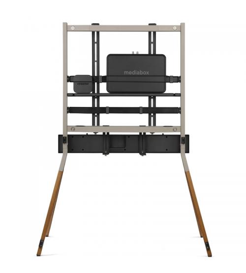 One For All WM7481 Falcon Universal TV Stand for Screen Size 32-70 inch with Sound Bar Holder